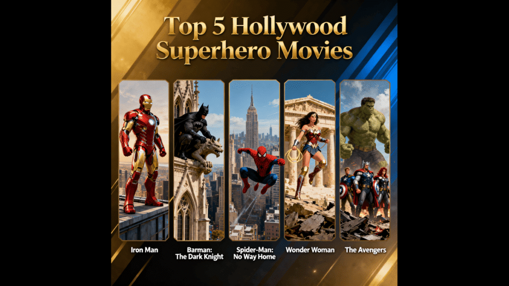 Top 5 Hollywood Superhero